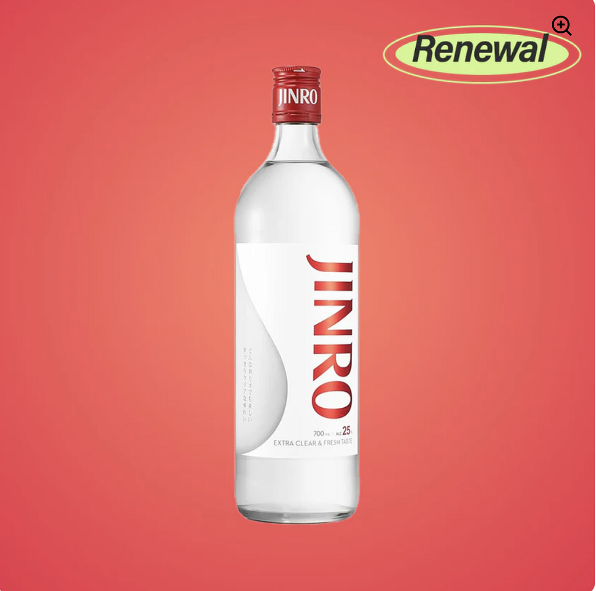 [진로] 가성비 좋은 소주 진로24 Hite Jinro soju 24% 700ml (renewal)