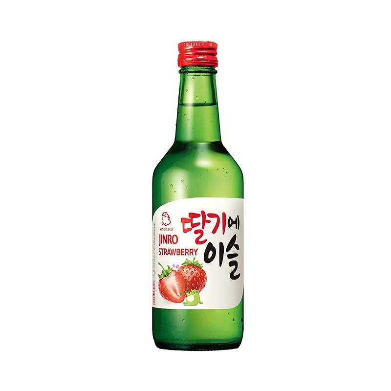 [진로] 딸기에 이슬 소주 360ml