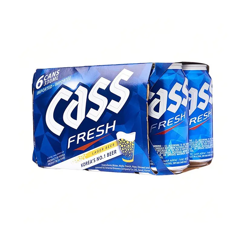 [카스] 카스 후레쉬 캔맥주 355ml 6캔
